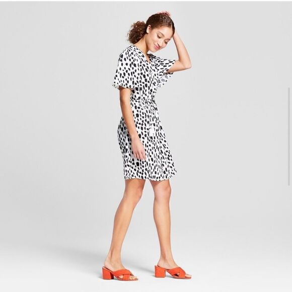 Mossimo - Black & White spotted dress - Picture 3 of 5